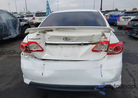 2013 Toyota Corolla S from USA, damaged, VIN 5YFBU4EE3DP208779
